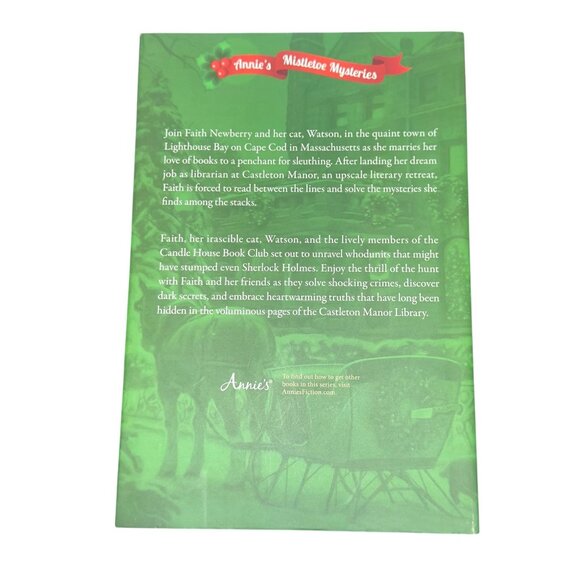 SILENT KNIFE by CATHERINE DILTS - ANNIES MISTLETOE MYSTERIES - Picture 2 of 5